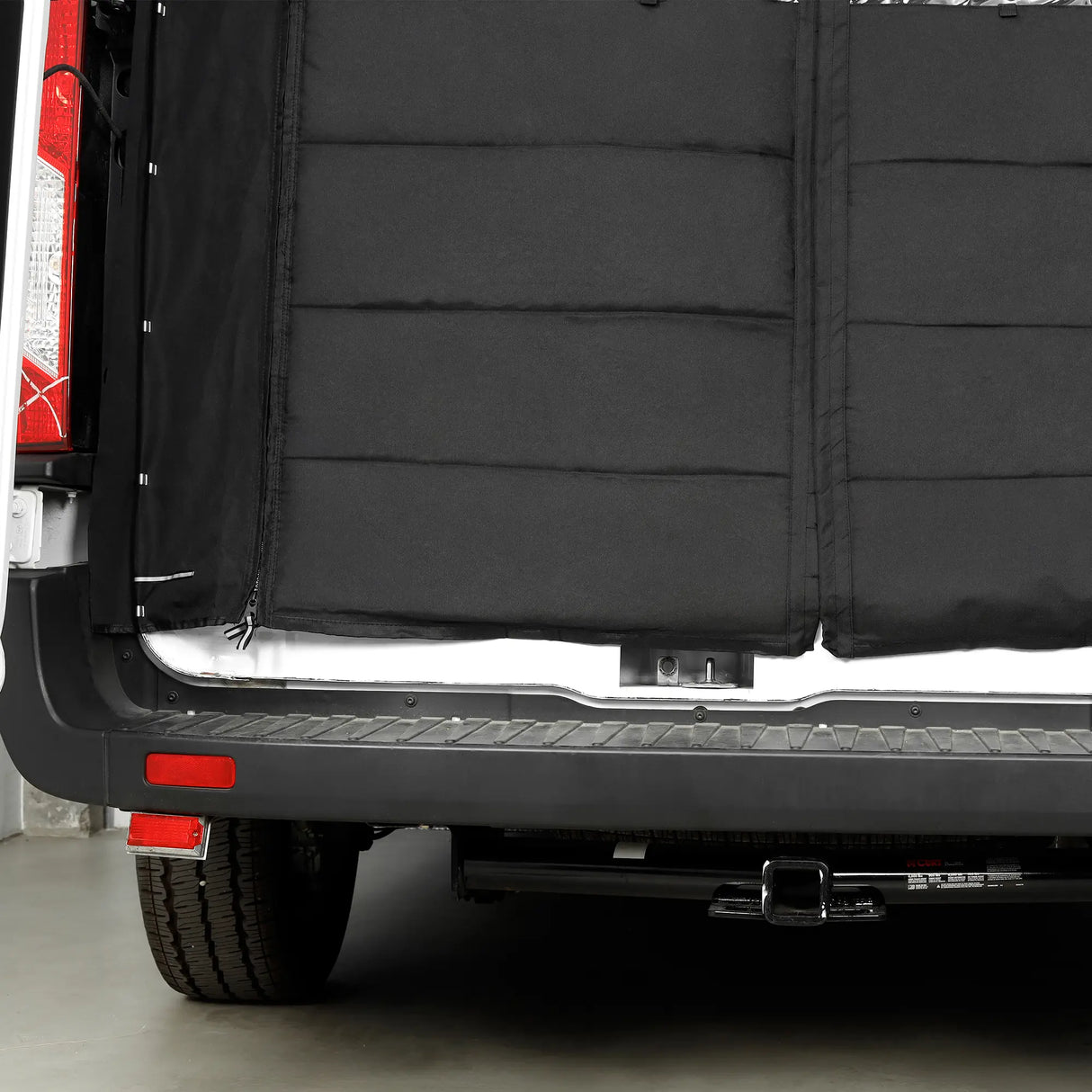 Insulated Rear Door Van Chill Curtain Fit for Ford Transit 2015-2025 Medium Roof-9