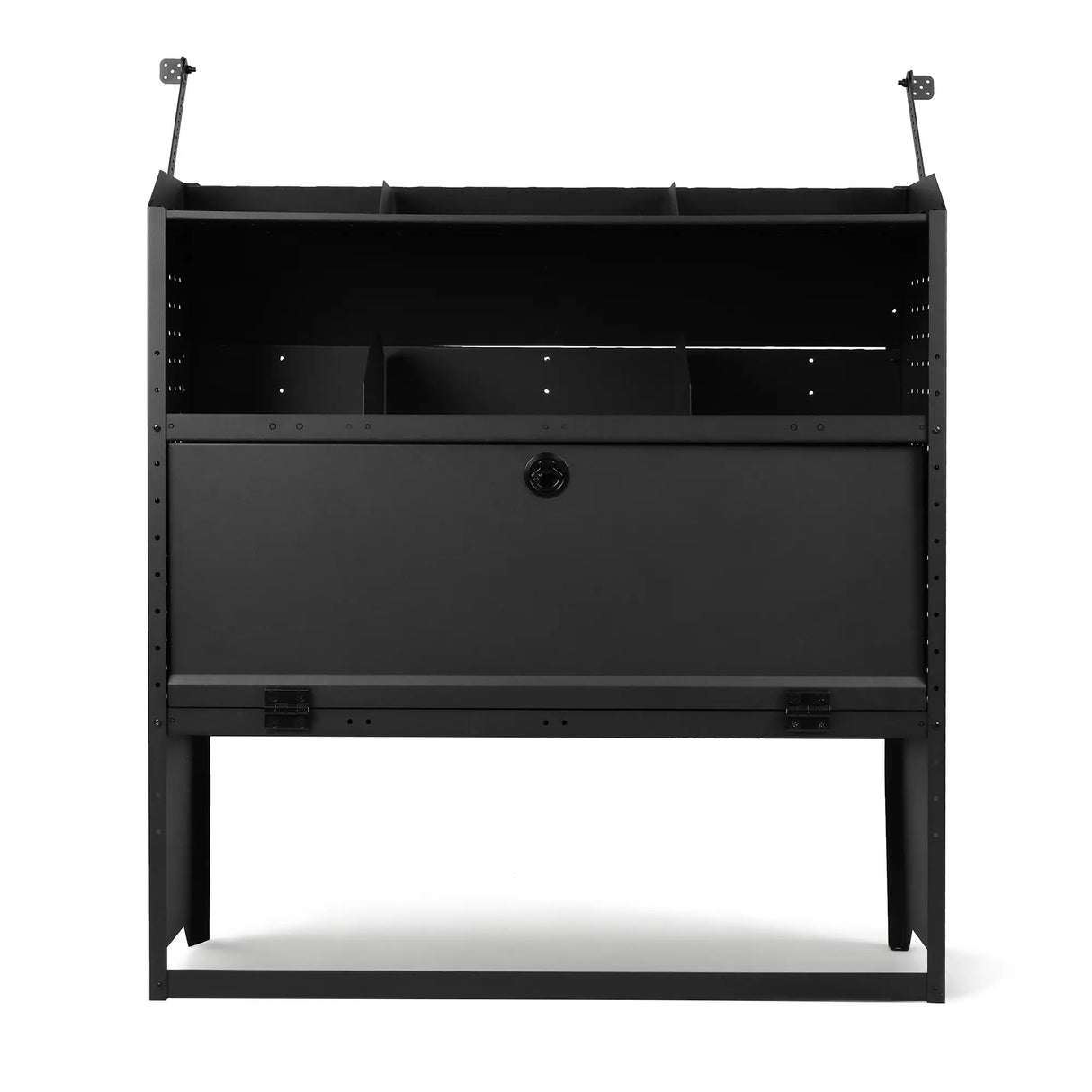 MELIPRON Cargo Van Shelves with Lockable Door Kits for Transit Connect, Promaster City, Chevy City Express, Nissan NV200