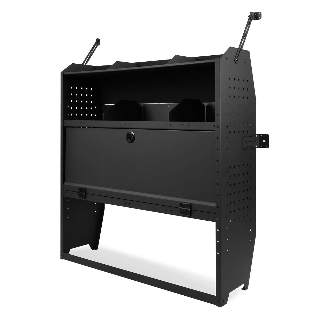 Commercial Van Shelving with Door Kit, 42''W x 46''H x 13''D -11