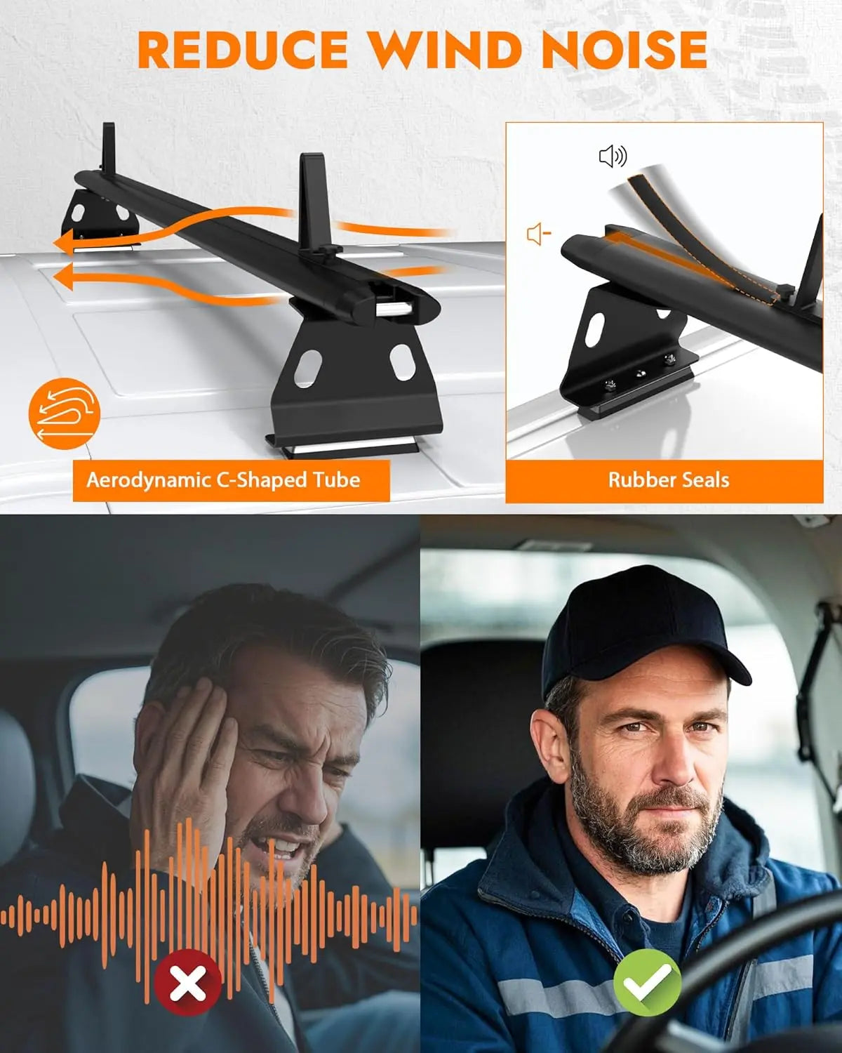 Aluminum Van Roof Rack Fit for Ford Transit, Ram Promaster, Nissan NV-3