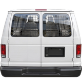 Melipron Rear Window Security Screens for 1992-2014 Ford E-series - Pair