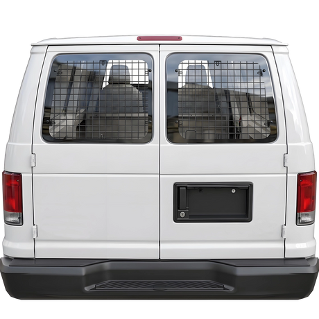 Melipron Rear Window Security Screens for 1992-2014 Ford E-series - Pair