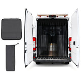 Melipron Van Ventilation & Privacy Kit – Magnetic Roof Vent Cover + Rear Door Bug Screen for Camper Vans