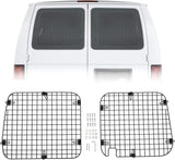 Melipron Rear Window Security Screens for 1992-2014 Ford E-series - Pair -1