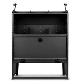 MELIPRON Commercial Van Shelving with Door Kit, 32''W x 46''H x 13''D