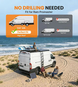 【Preorder】Melipron Aluminum Van Roof Rack for RAM ProMaster 159" High Roof