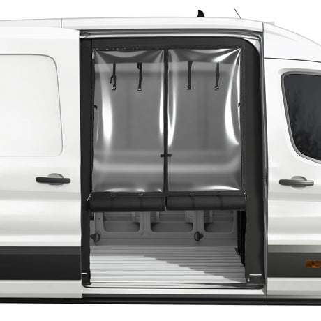 Melipron Insulated Side Door Chill Curtain for 2015-2026 Ford Transit Medium & High Roof