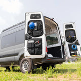 Melipron Full Rear Door Storage System for Mercedes Sprinter VS30 High Roof 2019–2026 – Upper, Middle & Lower Organizer Kit