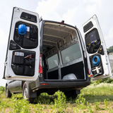 Melipron Full Rear Door Storage System for Mercedes Sprinter VS30 High Roof 2019–2026 – Upper, Middle & Lower Organizer Kit