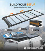 【Preorder】Melipron Aluminum Van Roof Rack for RAM ProMaster 159" High Roof