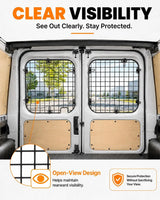 Melipron Rear Window Security Screens for 1992-2014 Ford E-series - Pair -3