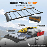MELIPRON Aluminum Roof Rack for Mercedes-Benz Sprinter 144" WB High Roof -3