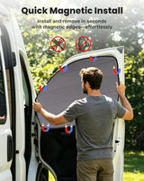 Insulated Blackout Van Window Covers for RAM Promaster - MELIPRON