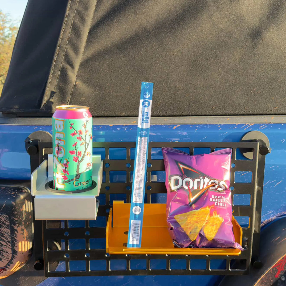 Magnetic Toolbox Tray Set with MOLLE Panel – Modular Detachable Storage Shelf for Camper Vans, Camping, Outdoor Cooking, Garages & Workshops-13