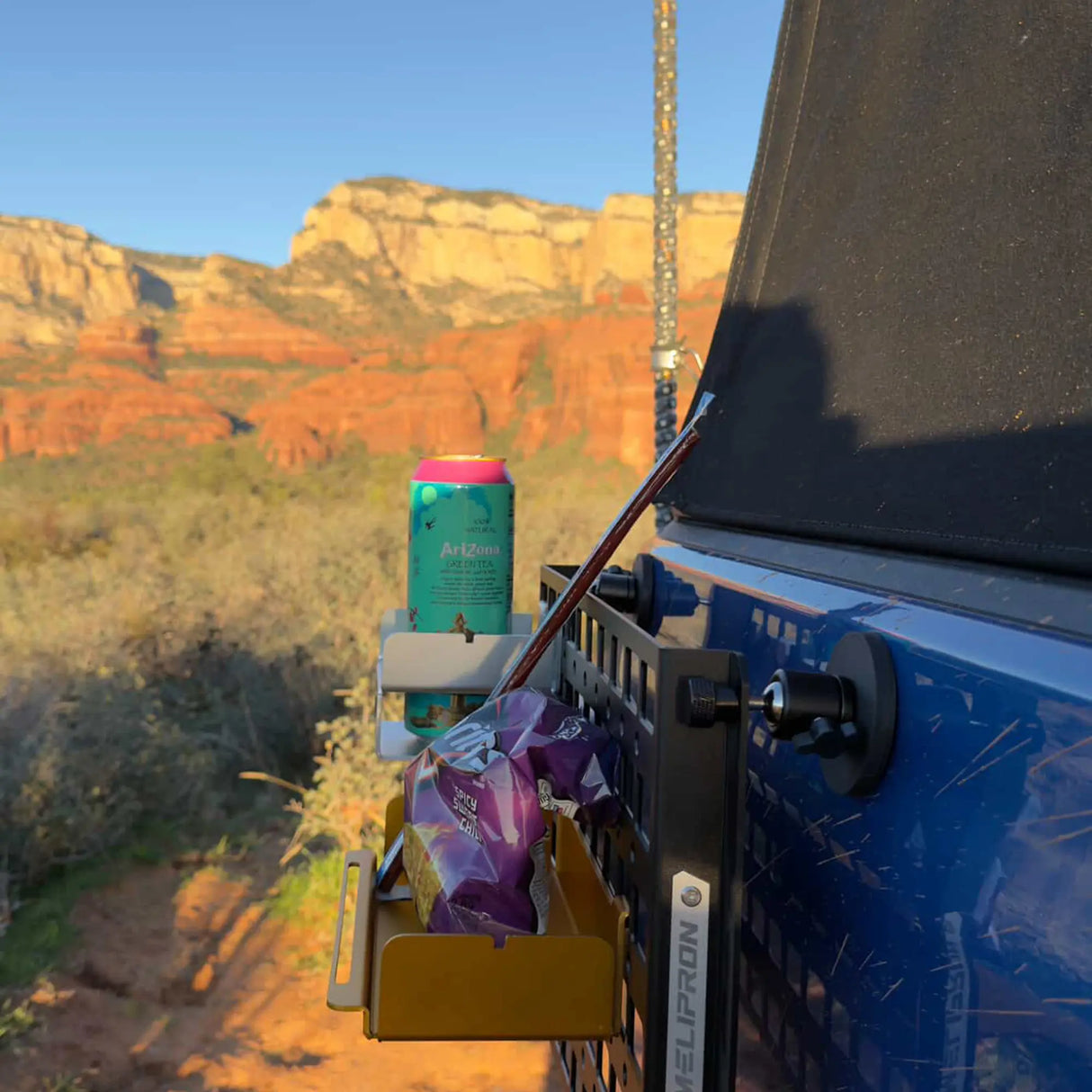 Magnetic Toolbox Tray Set with MOLLE Panel – Modular Detachable Storage Shelf for Camper Vans, Camping, Outdoor Cooking, Garages & Workshops-15