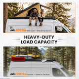 MELIPRON Aluminum Roof Rack for Mercedes-Benz Sprinter 144" WB High Roof