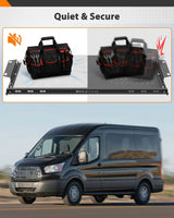 【Preorder】Melipron Overhead Headliner Shelf with Curtain Rod for Ford Transit Mid & High Roof 2015-2026