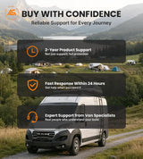 【Preorder】Melipron Aluminum Van Roof Rack for RAM ProMaster 159" High Roof
