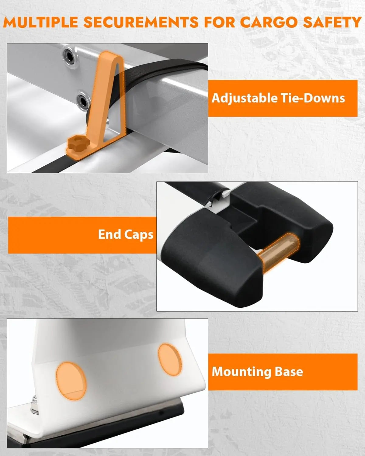 Aluminum Van Roof Rack Fit for Ford Transit, Ram Promaster, Nissan NV-6