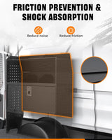 Commercial Van Shelving with Door Kit, 42''W x 46''H x 13''D-3