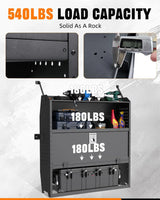 Commercial Van Shelving with Door Kit, 42''W x 46''H x 13''D -6