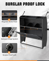 Commercial Van Shelving with Door Kit, 42''W x 46''H x 13''D -4