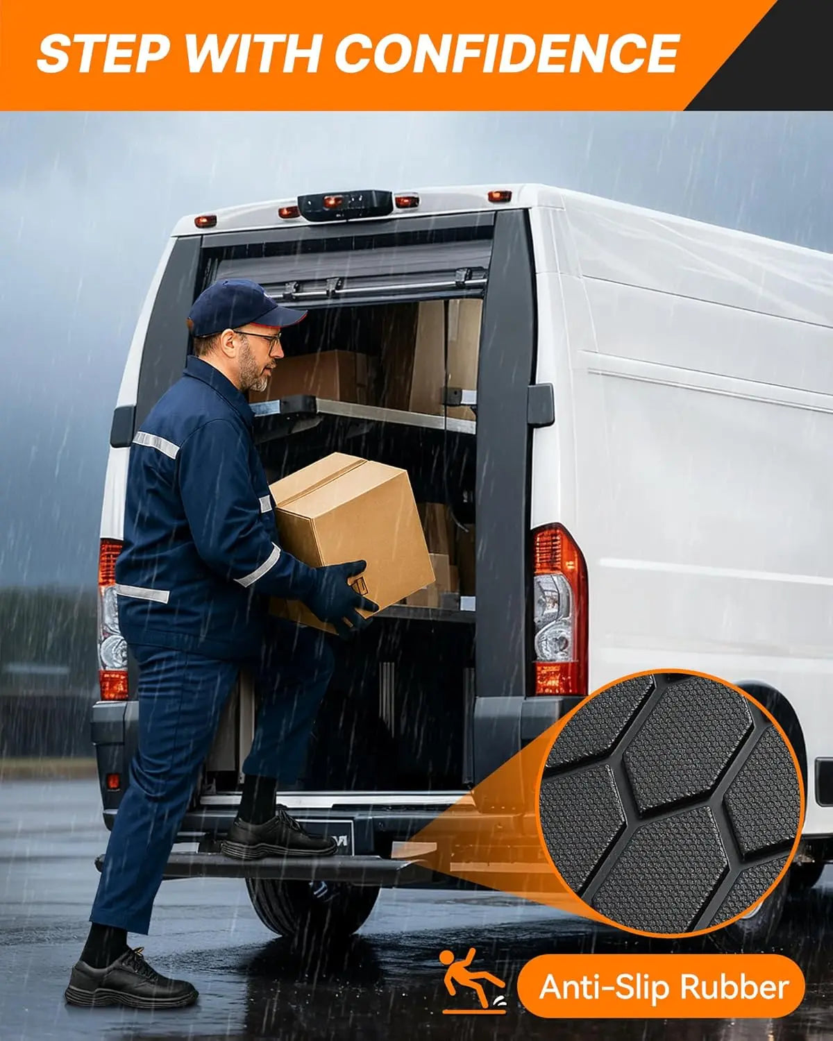 Running Boards Fits for Ram Promaster 2014-2025-2