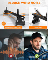 Aluminum Van Roof Rack Fit for Ford Transit Connect, RAM Promaster City, Nissan NV200, Chevy City Express-3