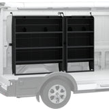 Melipron 32"W x 60"H x 13"D & 52"W x 60"H x 13"D Steel Cargo Van Shelving