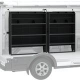 Melipron 42"W x 60"H x 13"D & 52"W x 60"H x 13"D Steel Cargo Van Shelving