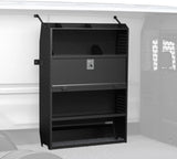 Melipron 60" H x 13" D Steel Cargo Van Shelving Storage with Door-1