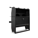 MELIPRON Cargo Van Shelves with Lockable Door Kits for Transit Connect, Promaster City, Chevy City Express, Nissan NV200