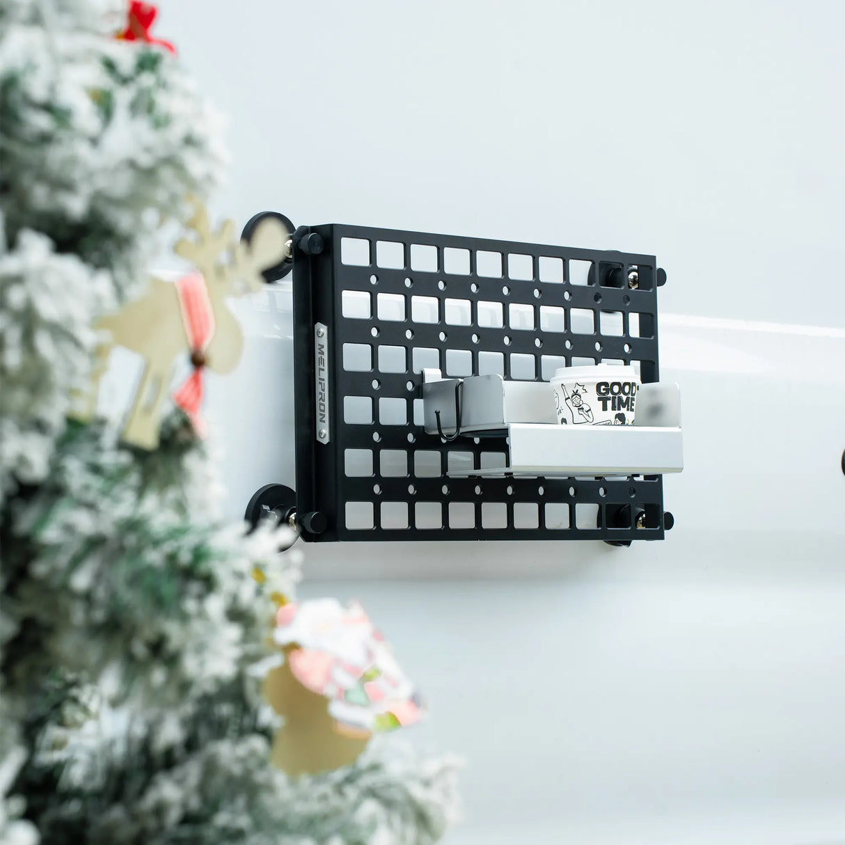 Magnetic Toolbox Tray Set with MOLLE Panel – Modular Detachable Storage Shelf for Camper Vans, Camping, Outdoor Cooking, Garages & Workshops-2