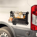 MELIPRON Magnetic Toolbox Tray Set with MOLLE Panel – Modular Detachable Storage Shelf for Camper Vans, Camping, Outdoor Cooking, Garages & Workshops